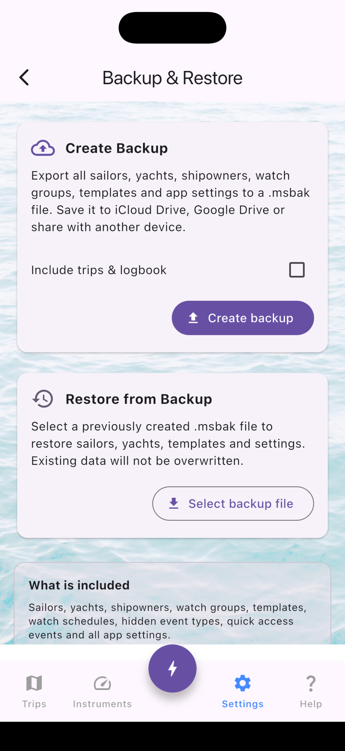 Backup/Restore