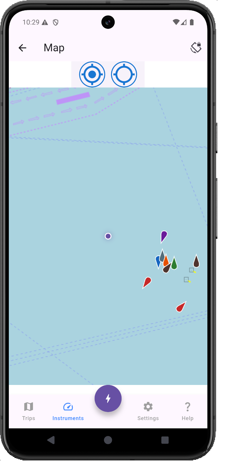 AIS view on map